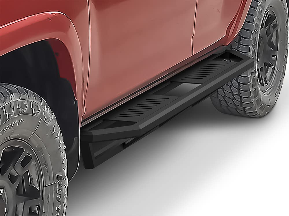APS 6.5in Side Armor Stainless Steel Running Boards Compatible with Toyota 4Runner 2014-2024 SR5 & 14-24 TRD Pro & 17-24 TRD Off-Road (Nerf Bars Side Steps Side Bars) - Image 4
