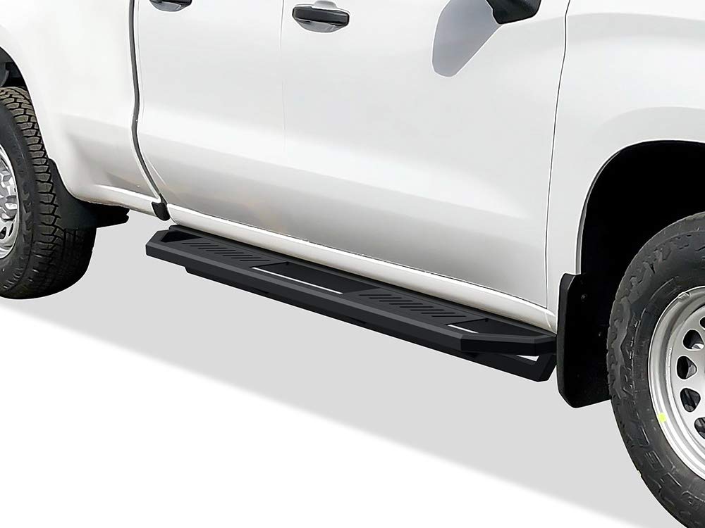 APS 6.5in Side Armor Stainless Steel Running Boards Compatible with Silverado Sierra 1500 2019-2026 Extended Cab & 2500 3500 2020-2026 (Exclude 19 1500 LD)(Silverado 1500 LTD Sierra 1500 LD 2022) - Image 4