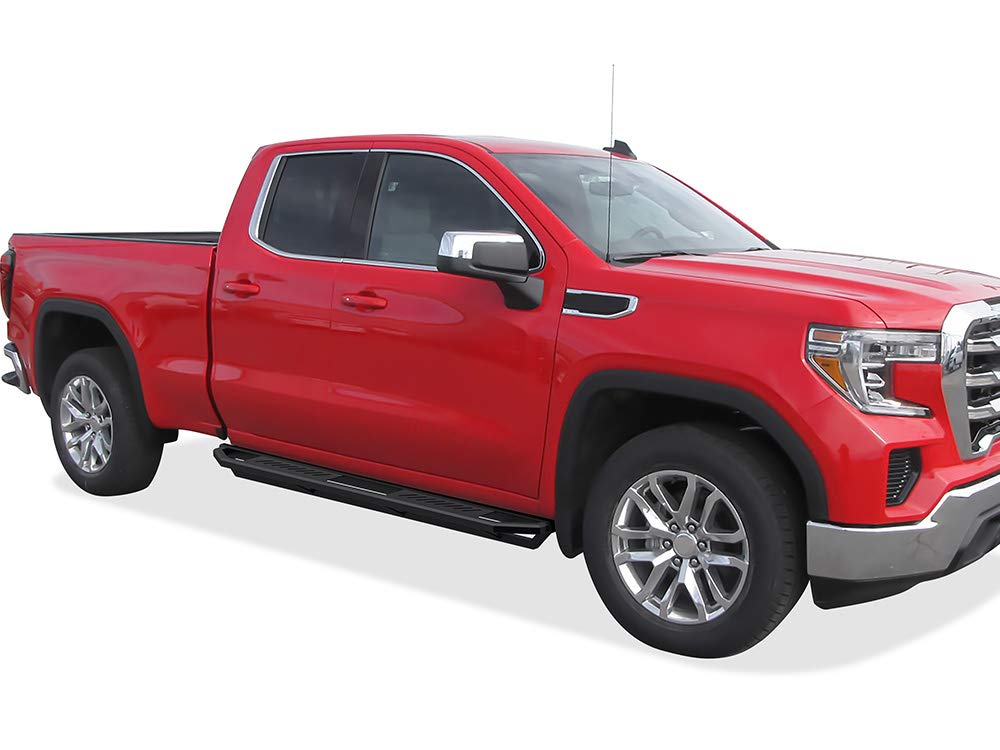 APS 6.5in Side Armor Stainless Steel Running Boards Compatible with Silverado Sierra 1500 2019-2026 Extended Cab & 2500 3500 2020-2026 (Exclude 19 1500 LD)(Silverado 1500 LTD Sierra 1500 LD 2022) - Image 6