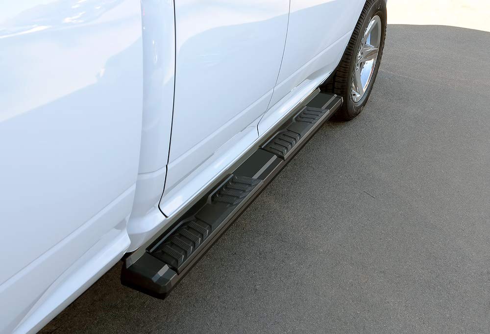 APS Black OE Style Nerf Bars Running Boards Compatible with Dodge Ram 1500 2009-2018 Quad Cab - Image 4