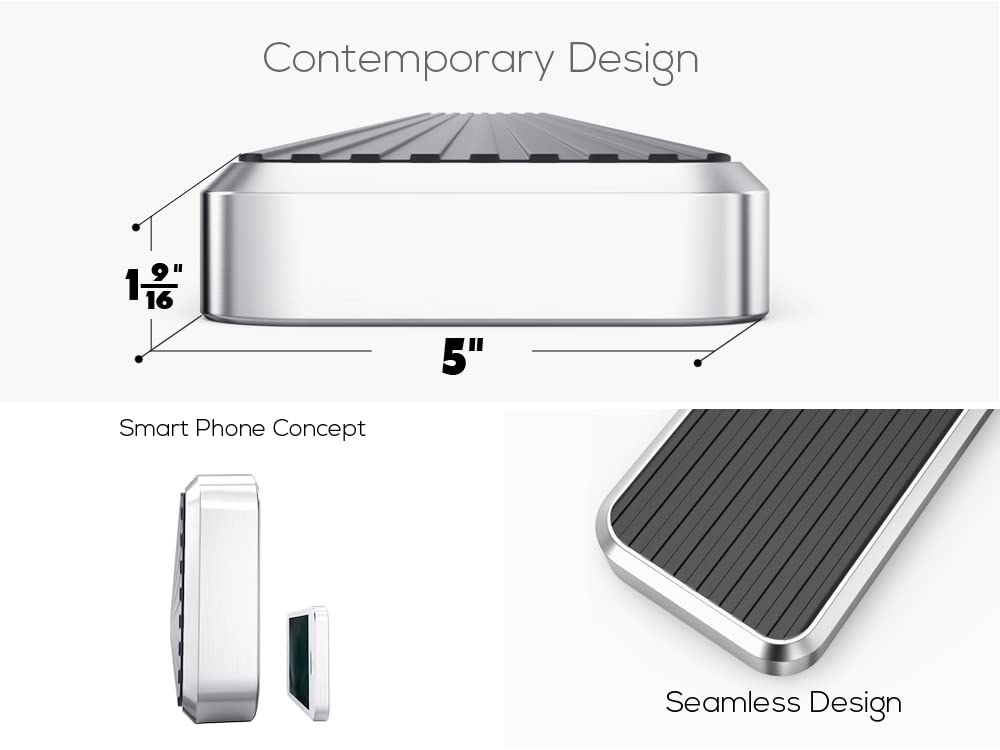 APS Premium 5in 304 Stainless Steel Running Boards Compatible with Silverado Sierra Double Cab 19-26 - Image 3