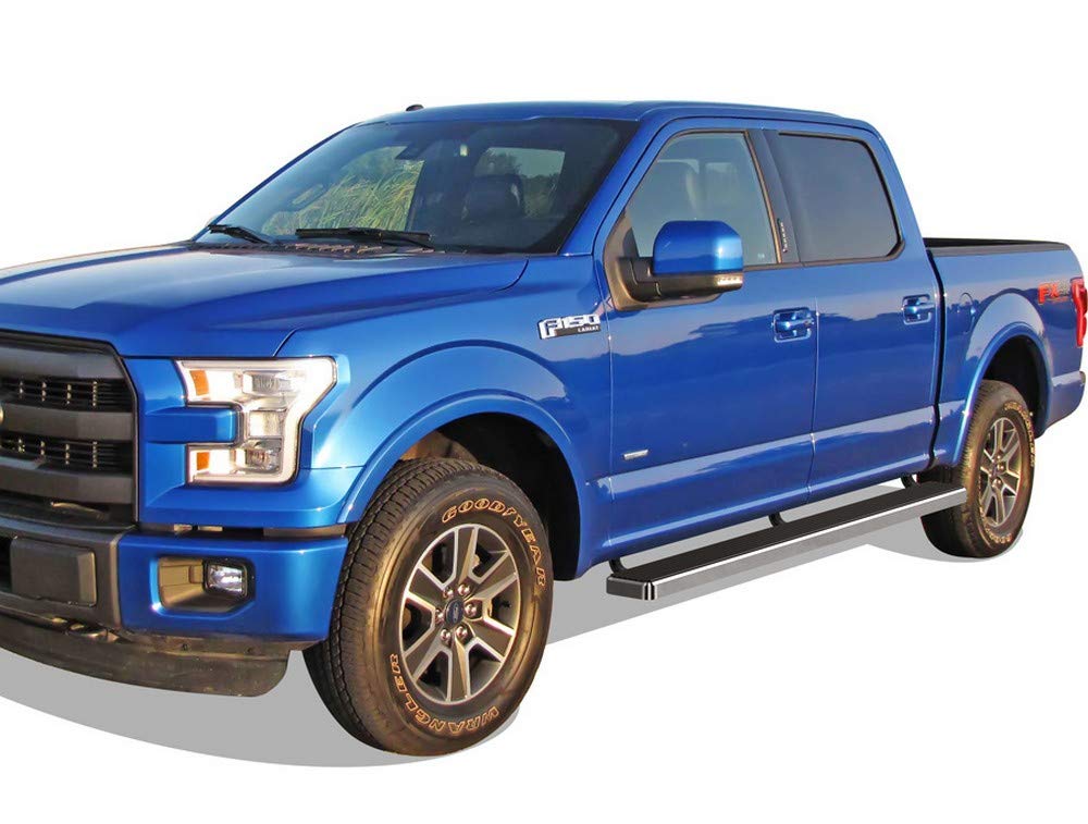 APS Premium 6in 304 Stainless Steel Running Boards Compatible with Ford F150 SuperCrew Cab & 17-26 F250 15-26 - Image 6