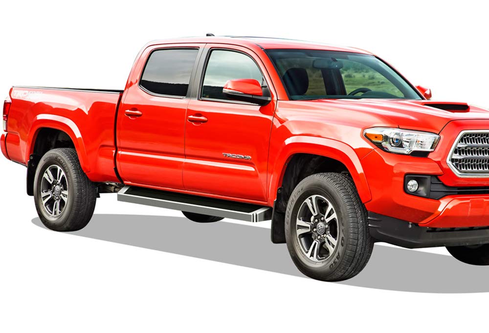 APS Premium Running Boards 6in Compatible with Toyota Tacoma Double Cab Crew Cab 05-23 - Image 6