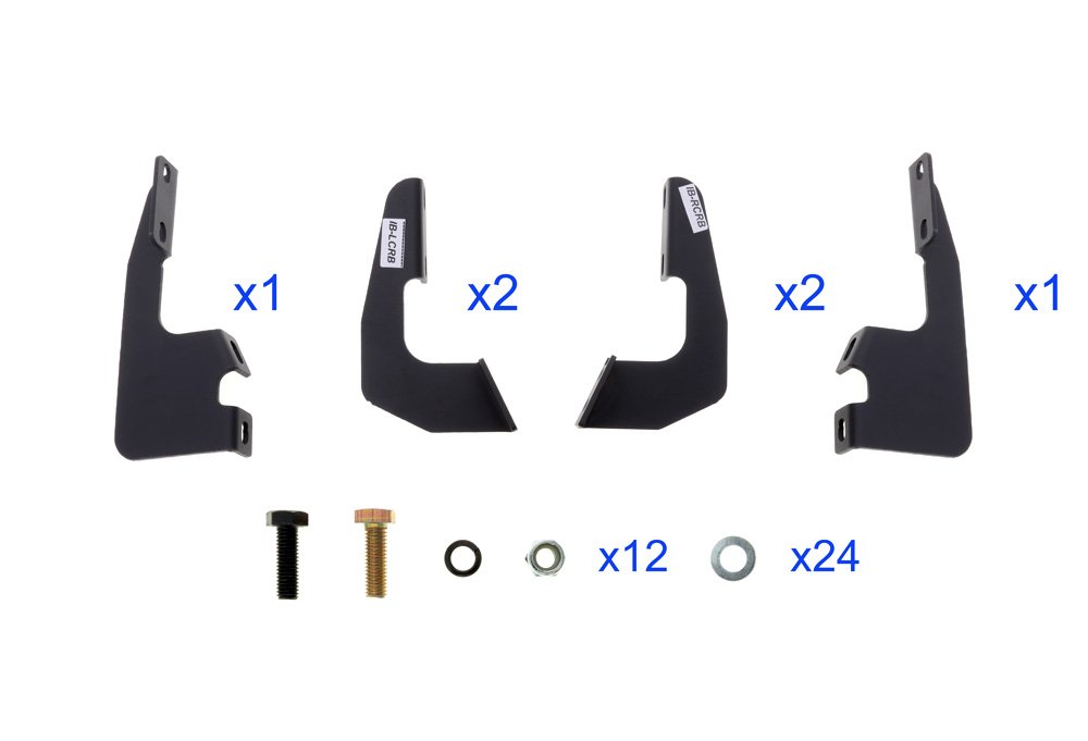 APS Premium Running Boards 6in Compatible with Toyota Tacoma Double Cab Crew Cab 05-23 - Image 8