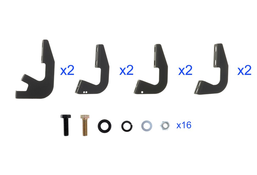 APS Premium Running Boards 6in Compatible with Toyota Tundra Double Cab 07-21 - Image 8