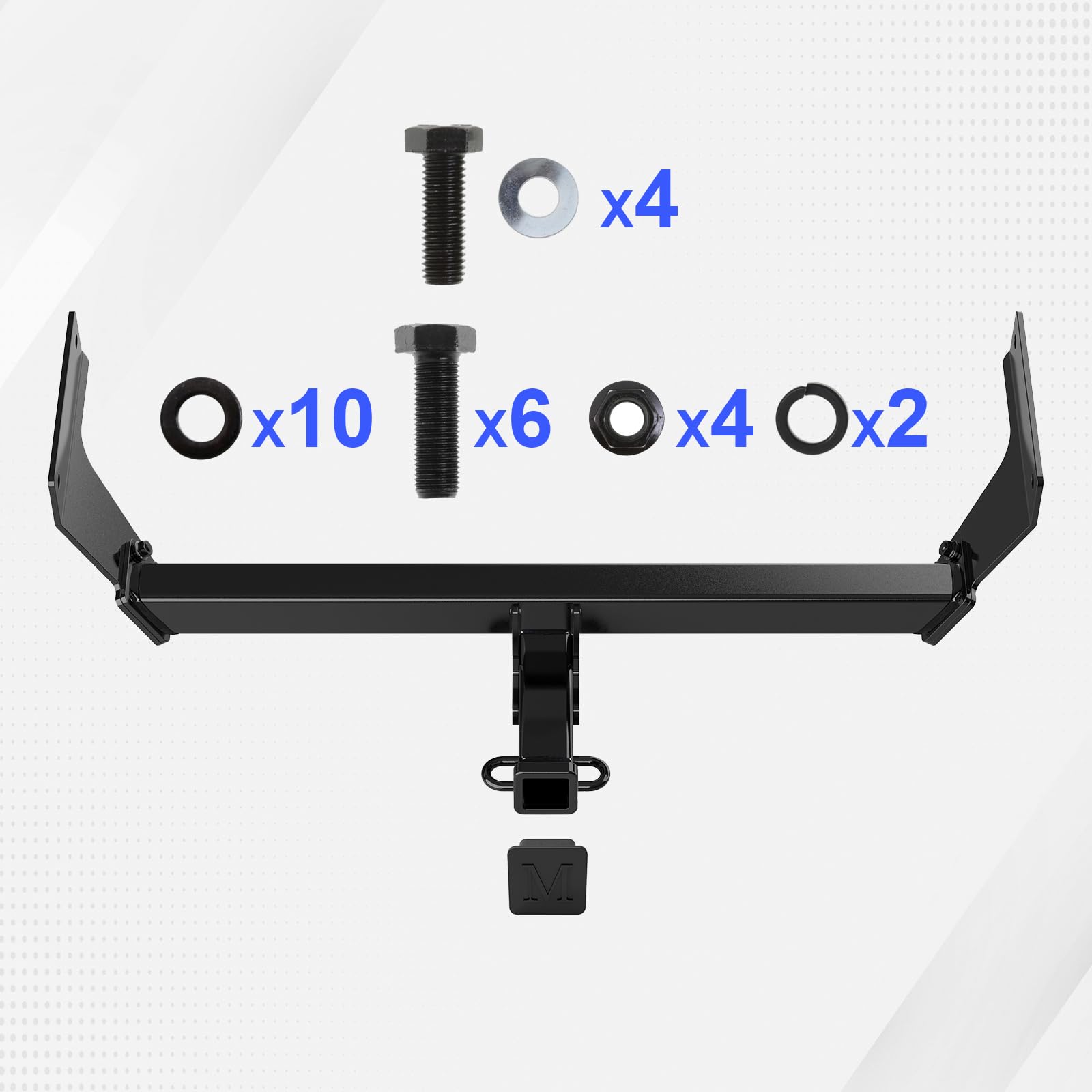 APS Rear Towing Hitch Receiver, Class 3 Trailer Hitch Compatible with Nissan Rogue 2021-2026 - Image 7