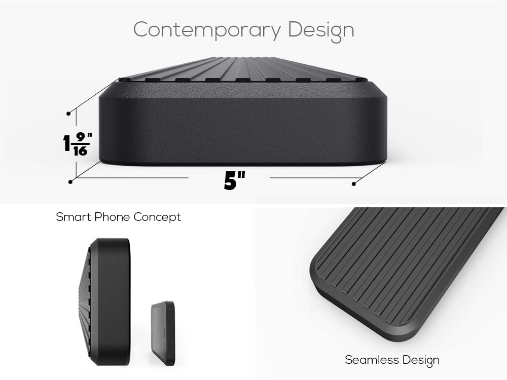 APS (Black 5in) Stainless Steel Nerf Bars Compatible with Silverado Sierra 1500 2019-2026 Extended Cab & 2500 3500 2020-2026 (Exclude 19 1500 LD)(Silverado 1500 LTD Sierra 1500 LD 2022) - Image 3