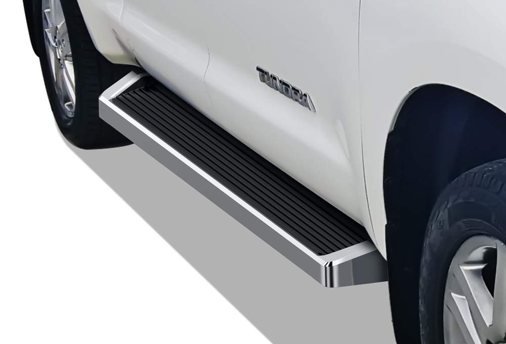 APS Premium Running Boards 6in Compatible with Toyota Tundra Double Cab 07-21 - Image 4