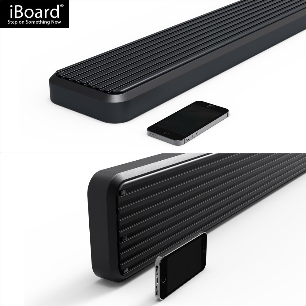 APS 6in Black Stainless Steel Running Boards Compatible with Toyota Tacoma Double Cab Crew Cab 05-23 - Image 8