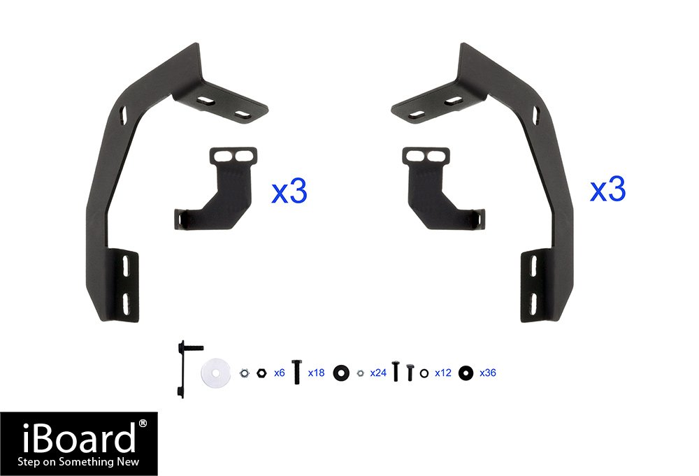 APS (Stainless Steel Black Powder Coated 5 inches) Running Boards Nerf Bars Side Steps Compatible with Dodge Ram 1500 2009-2018 Quad Cab - Image 7